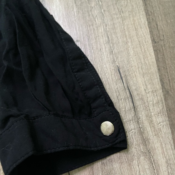 Zadig & Voltaire Black with Gold Trim Collar Dress - Picture 4 of 11